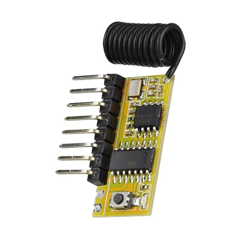 J6PA 6-Channel Superheterodyne Receiver Module 433MHz Compatibility with 1527/2260