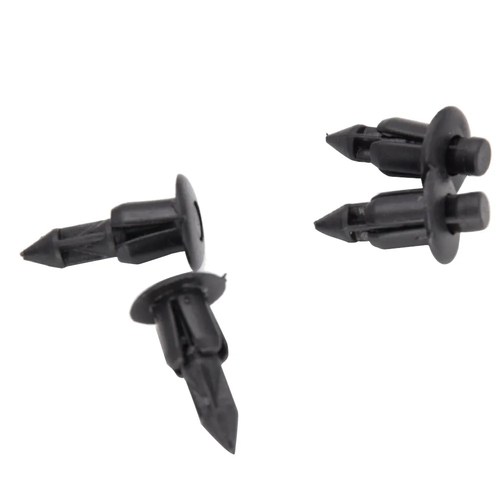 AliExpress NONE 6mm Black Plastic Fairing Rivet Setting Panel Fastener Clips for Honda Suzuki Kawasaki Bicycle Repair Tools Accessories Parts