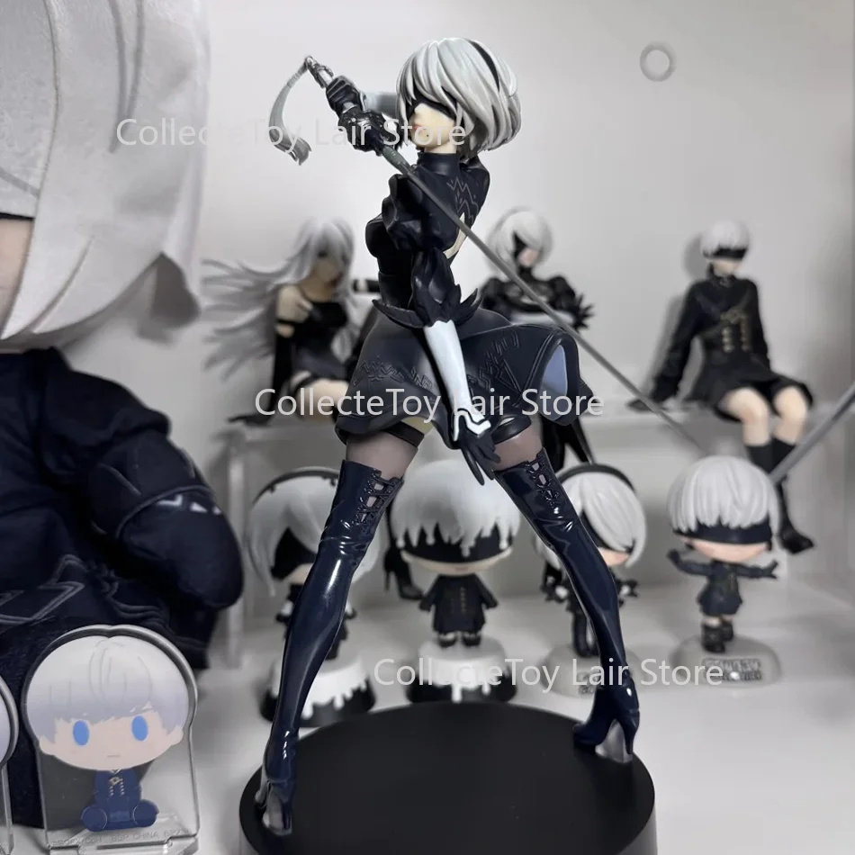 

2025 Hot Sale New Nier: Automata Yorha Type A2 2B 9S Pvc Anime Action Figure Model Collection Ornament Anime Model Cartoon Toys