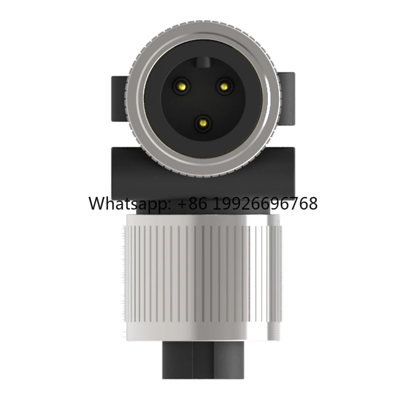 Wholesale Brass 1-3/8 T Type Splitter 3Pin/4Pin Waterproof IP67 Plug Socket Male Female Connectors Terminal Block