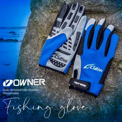 Full Fingers Non-Slip Fishing Gloves for Men, Outdoor Sports Road Gloves, Climbing Gloves, Japan Brand, Autumn