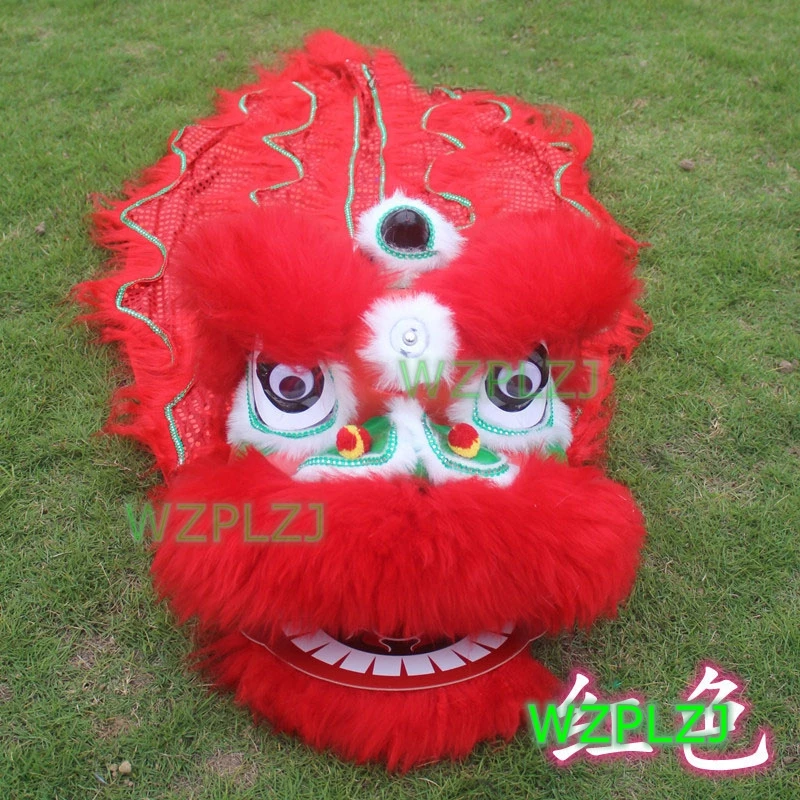 Classic 14Inch Lion Dance Costume  Toy for 5-12 Age Kid Boy Girl Child Party Performance Sport Carnival Stage