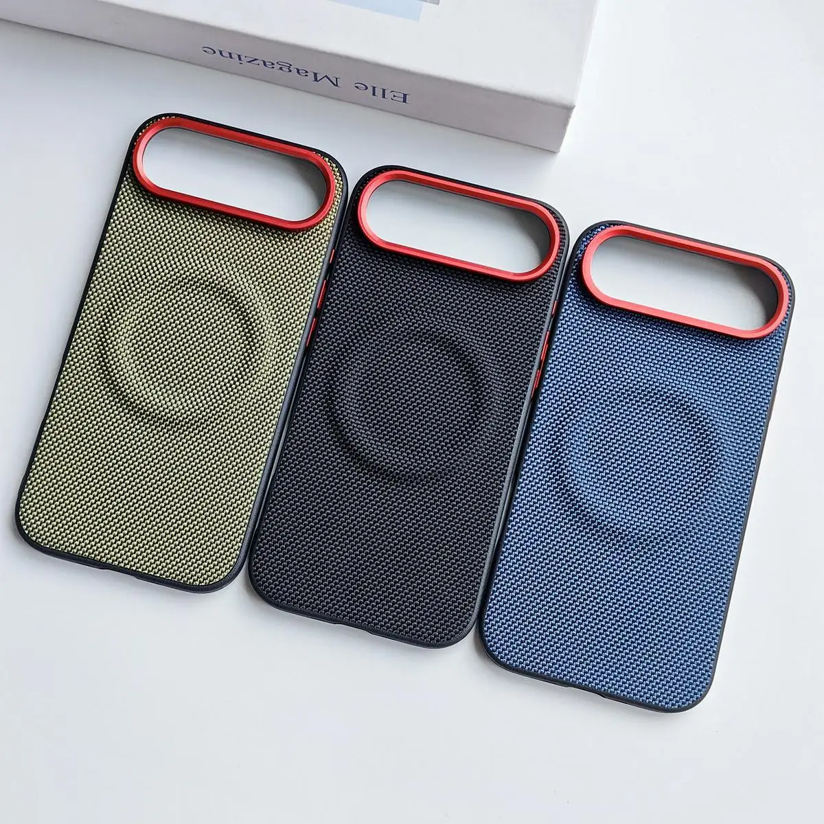 Etui na Apple iPhone 17 Pro Max, luksusowe, ze skóry PU, z magnetycznym ładowaniem bezprzewodowym, ochronne, tylna obudowa na iPhone 16 15 Pro Max — zdjęcie produktu 6