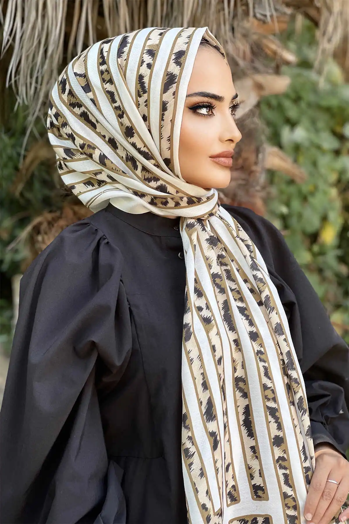 Cotton Pattern Shawl E- -Winter Autumn 2021 Muslim Women Hijab headscarf islamic Turkey