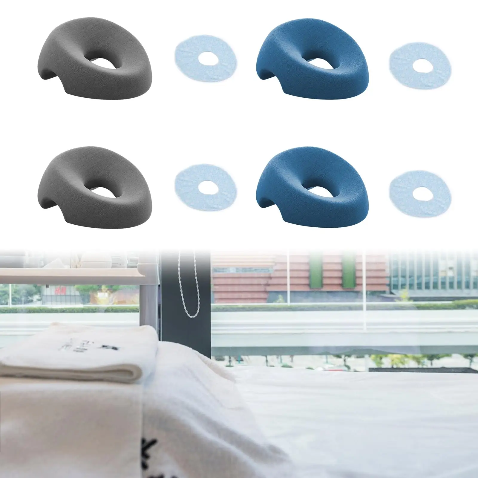 

Face Down Massage Pillow Ergonomic Multifunctional Memory Foam Lying Down Pillow for Home SPA Bed Sleeping Women Relaxing