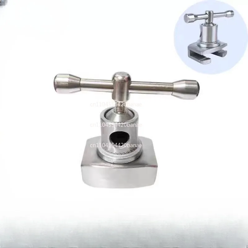 Extended Fixator Operating Table Leg Support Locker Long Slider Universal Adjustable Socket All Stainless Steel