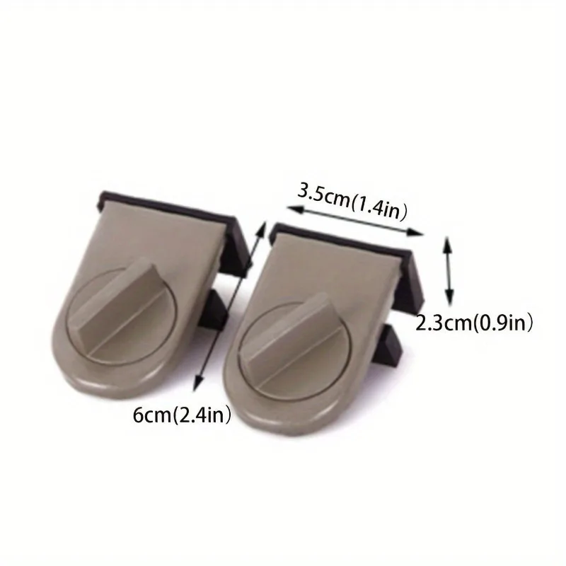 1pc Aluminum Alloy Sliding Door And Window Lock, With Anti-pinch, Anti-theft, Anti-fall Function And Safety Lock