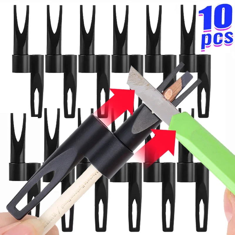 1-20pcs Duckbill Eyebrow Pencil Sharpening Plastic Thread Sharpener for Beginner Fixing Adjust Pencil Sharper Makeup Tool Kits