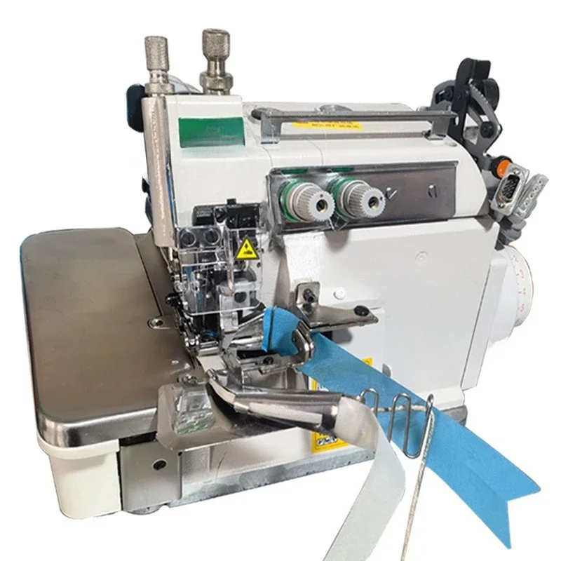 Curtain sewing machine, hemming and hemming all-in-one machine, synchronous thick material splicing, equipment