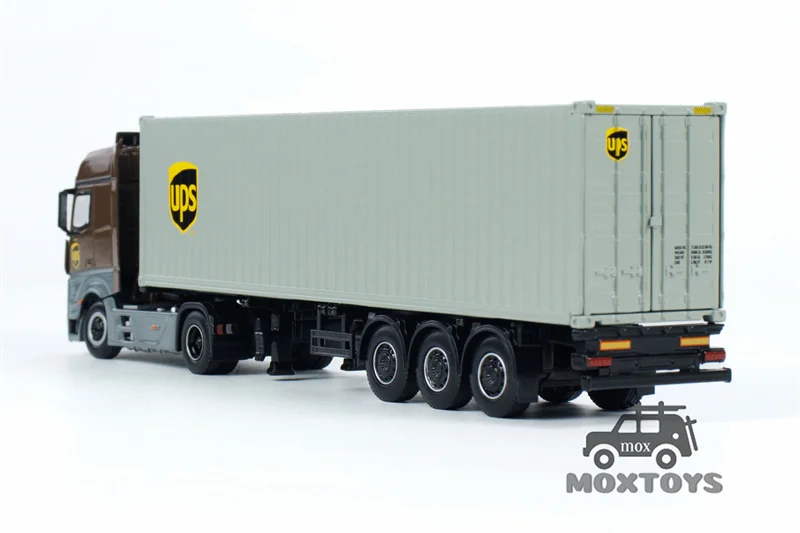 MINI GT 1:64 Actros Trailer w/40 Ft Container 40 truck / Figurine Diecast Model Car