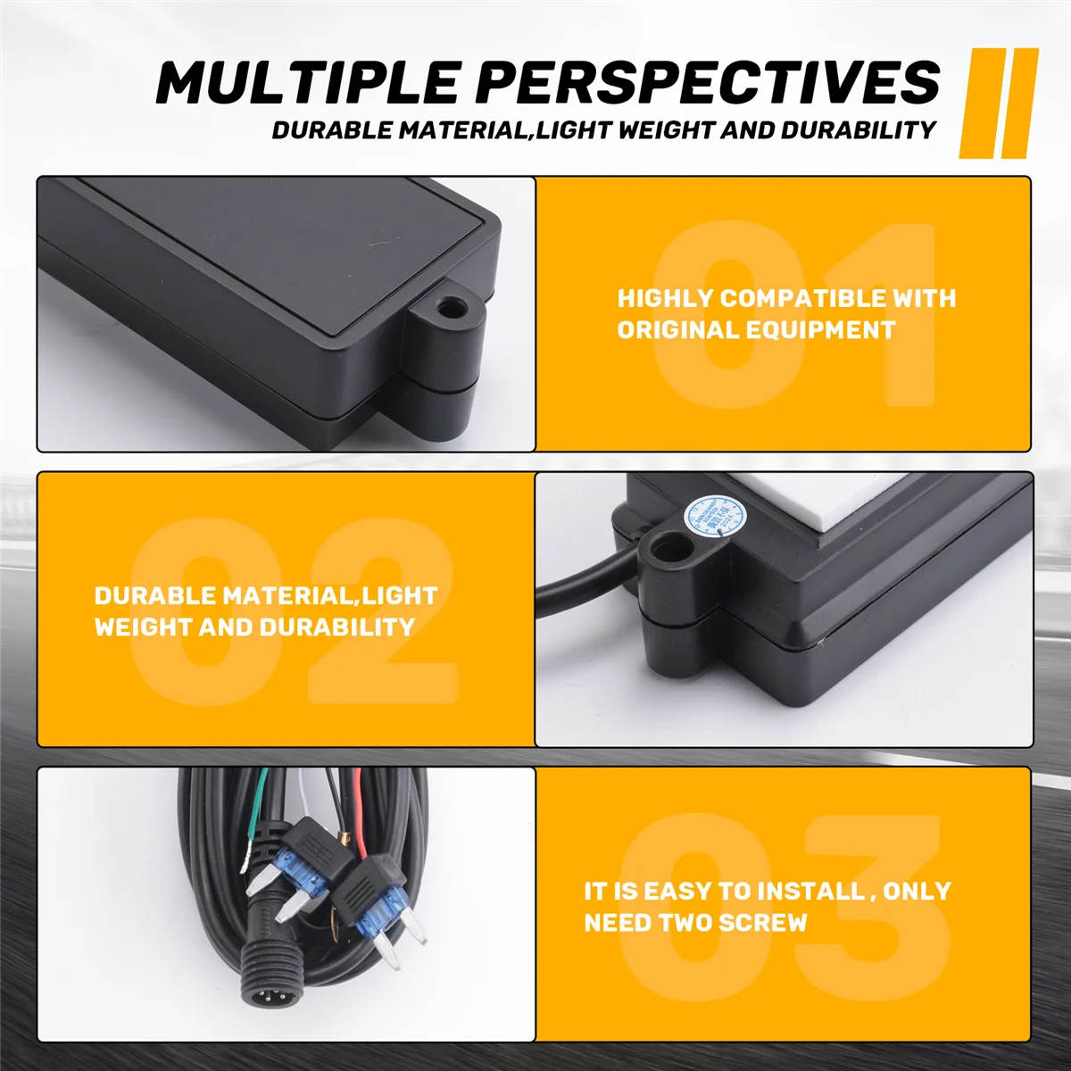 1 Foot Activated Trunk Boot Kick Sensor for Smart Auto Electric Tail Gate Lift Flaps Open Car Door—L49A