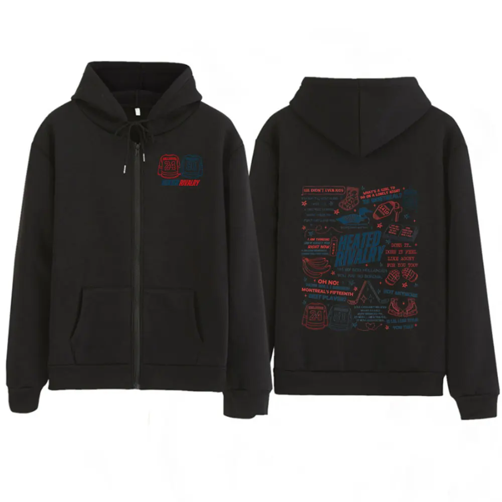 

Горячая соревновательность Шейн Холландер ‌ Толстовки с капюшоном на молнии Ilya Rozanov, мужские и женские, в стиле хип-хоп, модные свитшоты, зимняя повседневная одежда