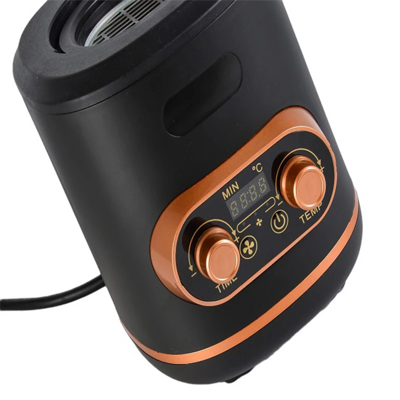 

Compact Home & Commercial Coffee Bean Roaster Temperature & Time Control Automatic Timed Cooling Hot-Air Roaster