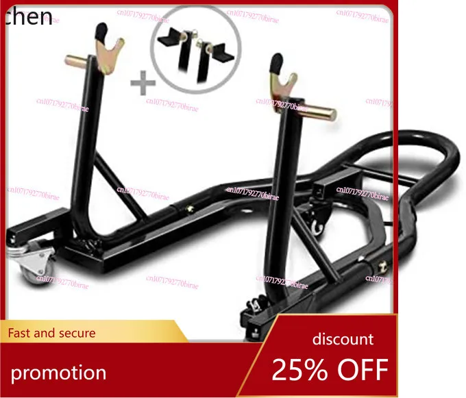 

HXL Large Row of Motorcycles Heavy Locomotives with Mobile Lifting Stationary Parking Frame Handling Rack