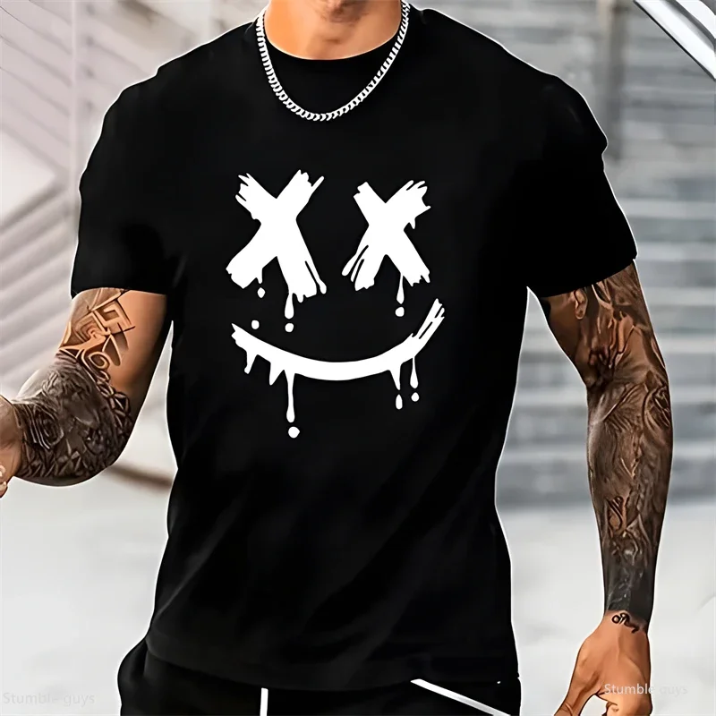 2026 Neue Übergroße Herren-Freizeit-T-Shirts Sommer Anime-Grafik Lose Kurzarm-Shirts Weiche Bequeme Modische Jersey-Oberteile