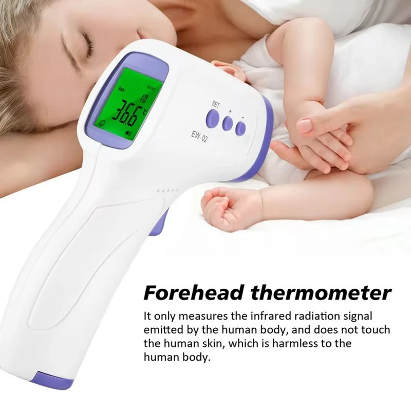 New Digital Thermometer Household Temperature Measurement Medical Non-contact Infrared Laser  Temperature Gun Tester-50-500