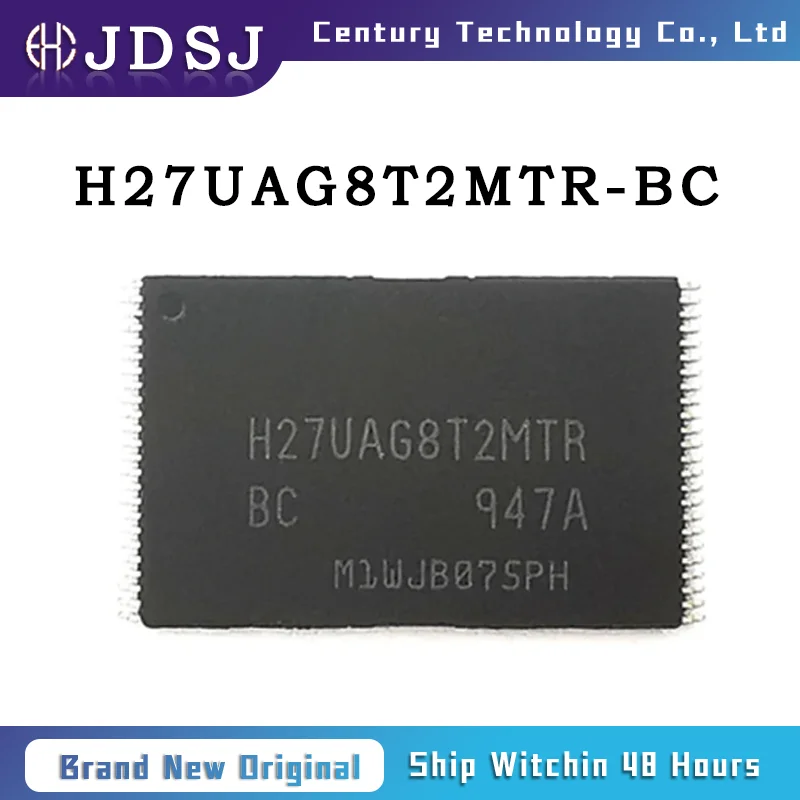 1PCS/5PCS/10PCS/50PCS H27UAG8T2MTR-BC H27UAG8T2MTR TSOP-48 Brand New Original Chip