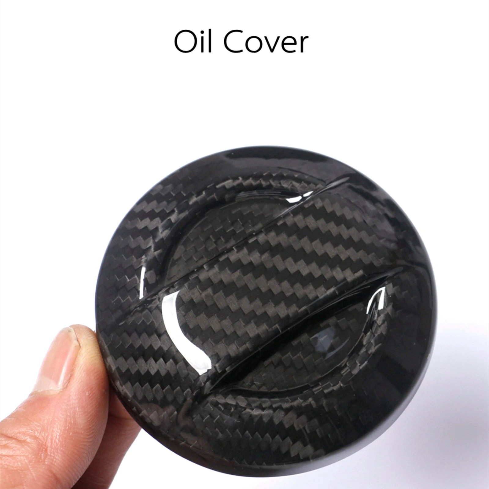 3 Pieces of Carbon Fiber Motorcycle Gas Tank Cap Oil Water Tank Cover Trim For Triumph Rocket 3 2019-2022
