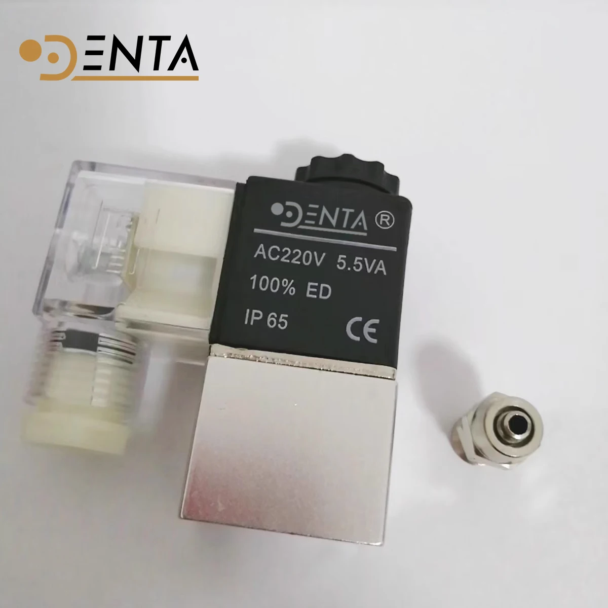 Dental Unit Chair Air Pump Solenoid Valve AC 220V 5.5 VA 100% ED LED Fit Sirona FONA Exhaust Valve Parts