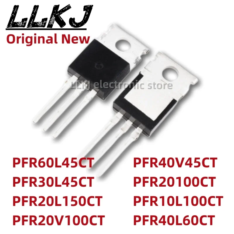 1pcs PFR60L45CT PFR30L45CT PFR20L150CT PFR20V100CT PFR40V45CT PFR20100CT PFR10L100CT PFR40L60CT TO220 Schottky Rectifier Diode