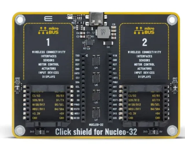 MIKROE-5177 CLICK SHIELD FOR NUCLEO-32
