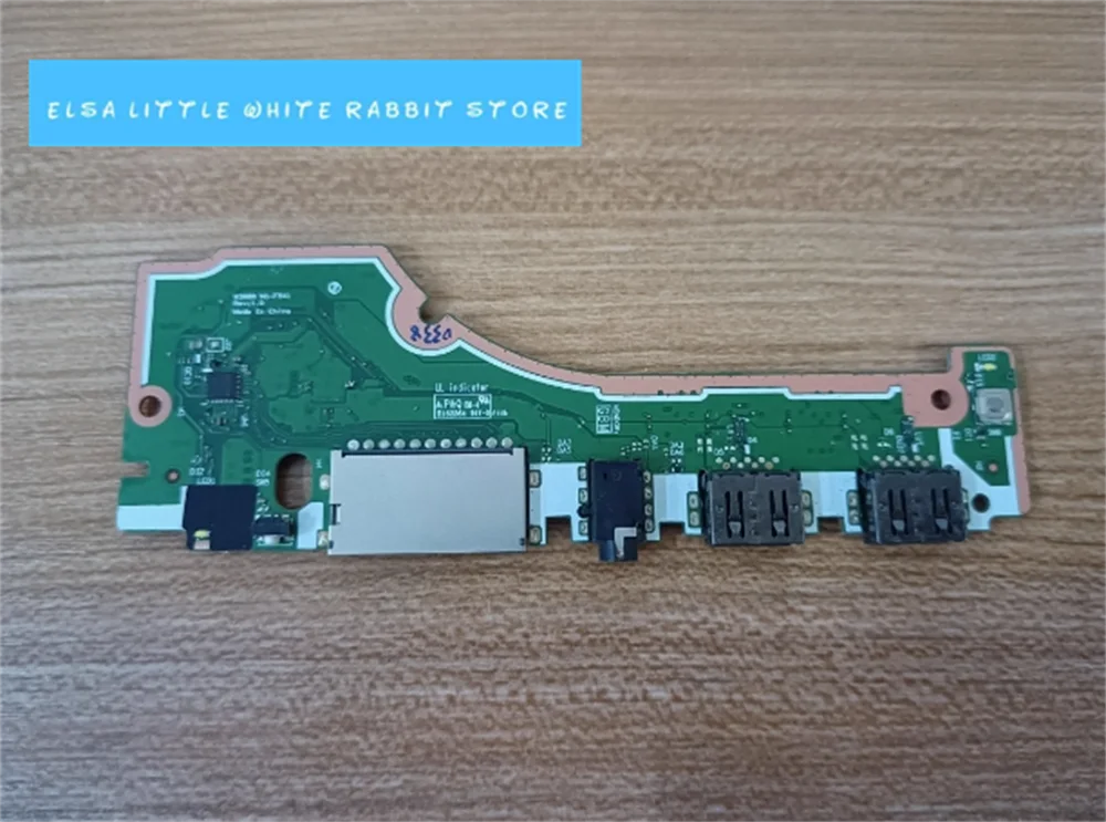 Pour LENOVO IdeaPad Pro 5 16IRH8 USB lecteur de carte SD bouton d'alimentation carte NS-F541