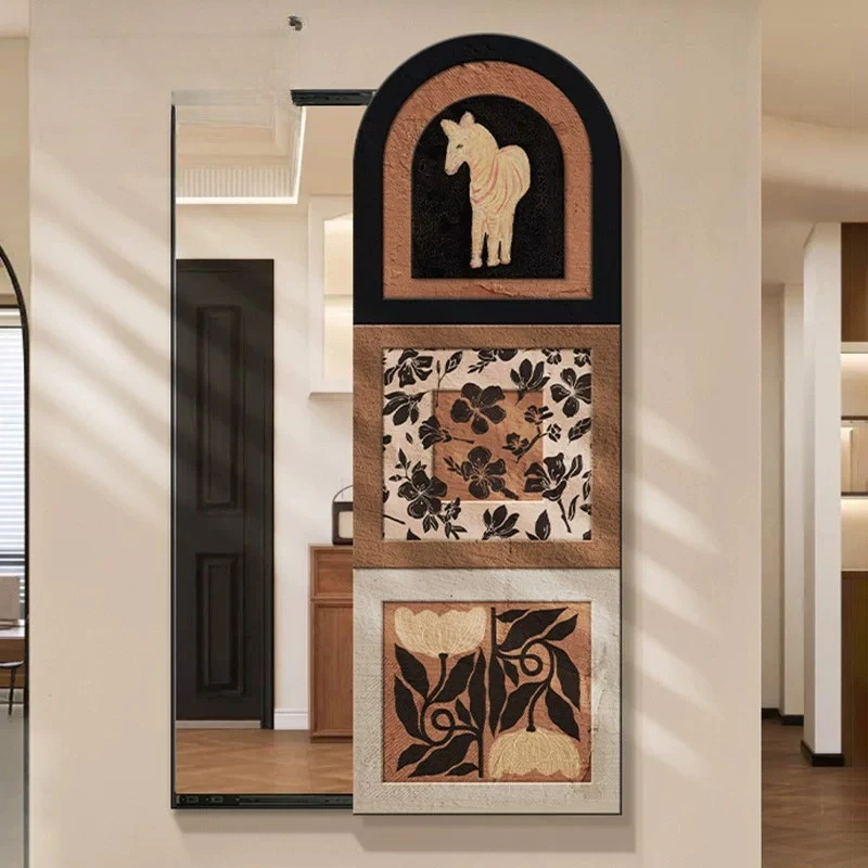 Big Living Room Decorative Mirrors Cute Hanging Square Modern Mirror Full Body Design French Espejos Decorativos Home Decoration