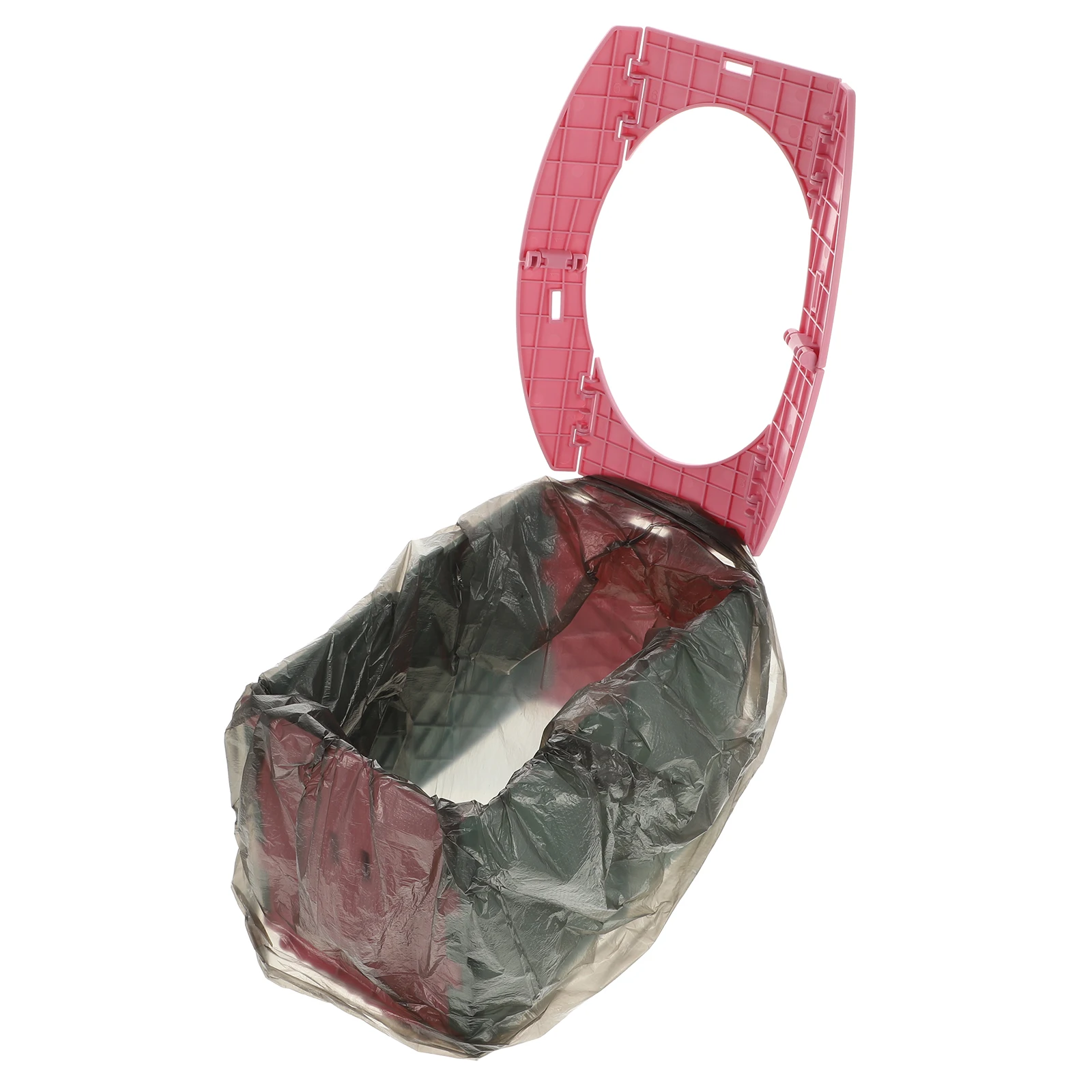 

Car Folding Toilet Infant Foldable Travel Potty for Toddler Baby Boys Girls Lightweight Compact Portable PP Material Easy