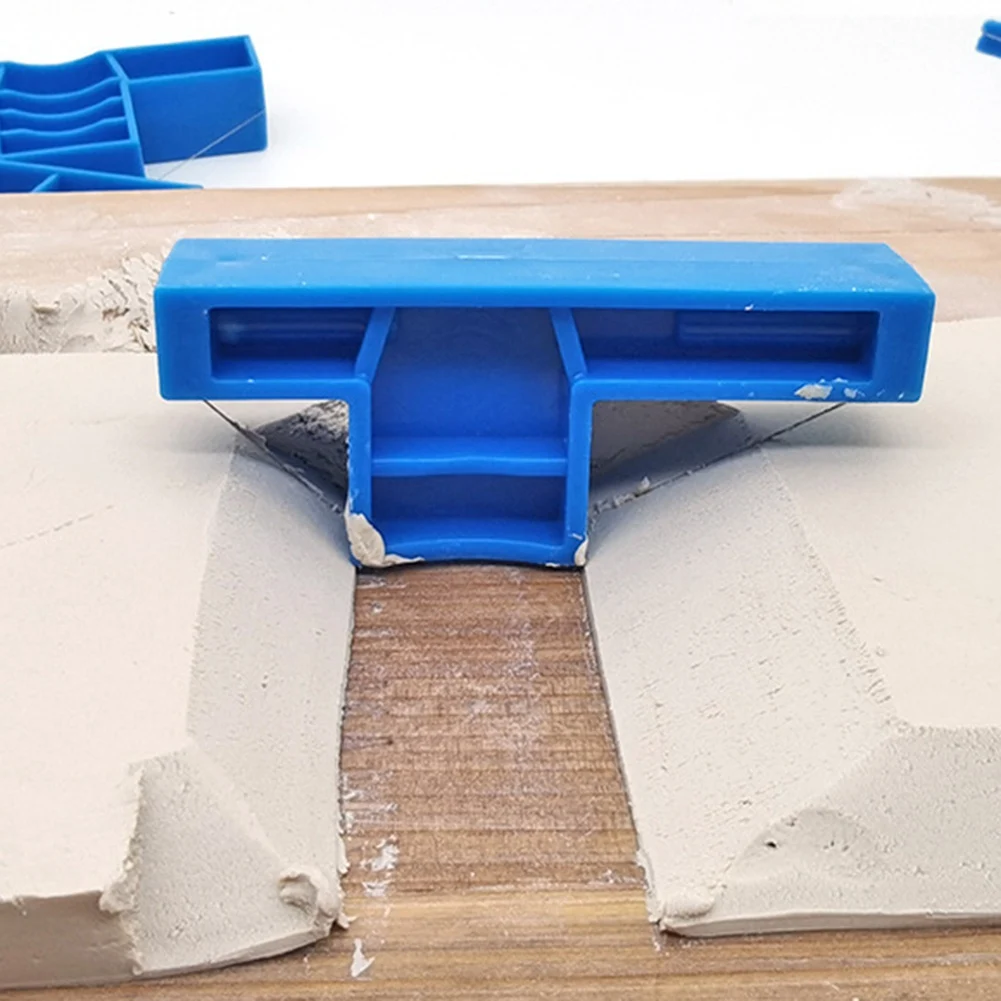 1 Stuk Hoek Snijden Klei Gereedschap En Draad Schuine Cutter Klei Trimgereedschap Voor Aardewerk Keramiek En Beeldhouwen Klein