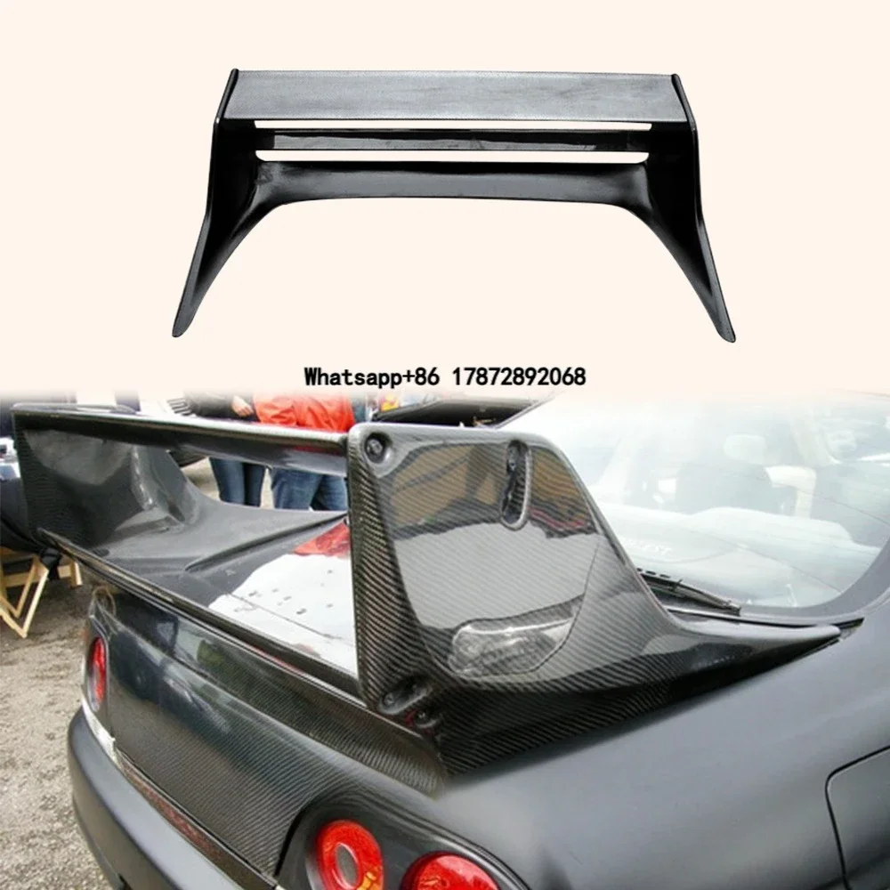 FOR  R33 GTS GTR Carbon Fiber Gracer Spoiler