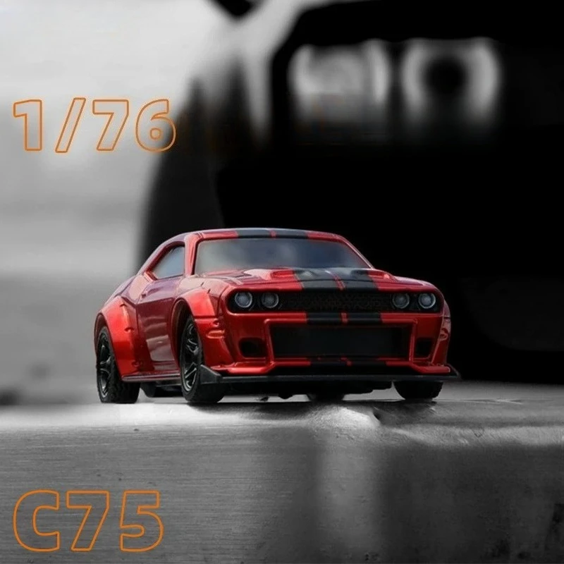 

C75 1:76 Mini RC Drift Car Newly Upgraded with Colorful Breathing Lights 2.4G High-Speed ​​Rechargeable Toy Car Model