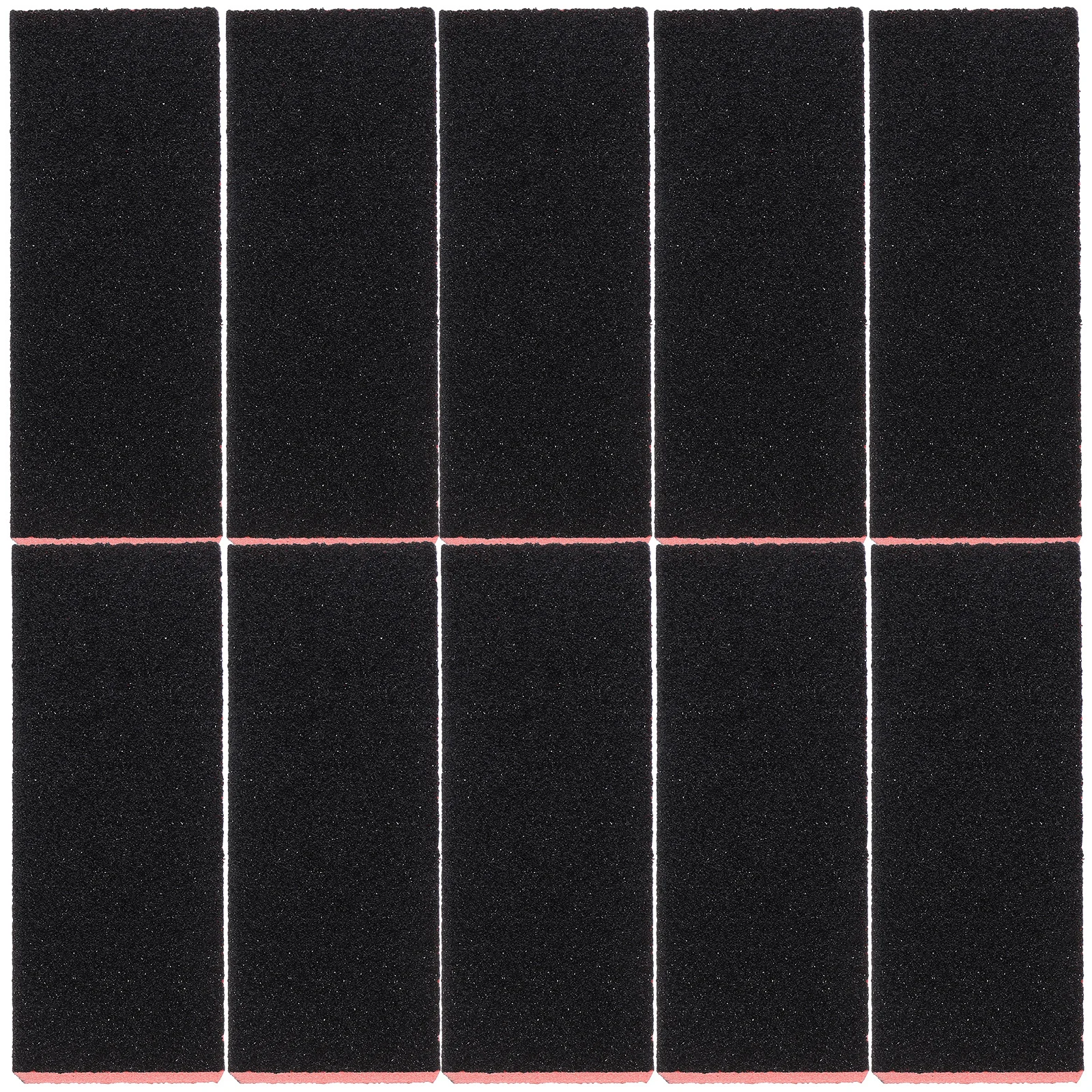 10 pçs bloco polidor de unhas design ergonômico durável remove cristas acabamento suave leve portátil para salão de beleza uso doméstico prego