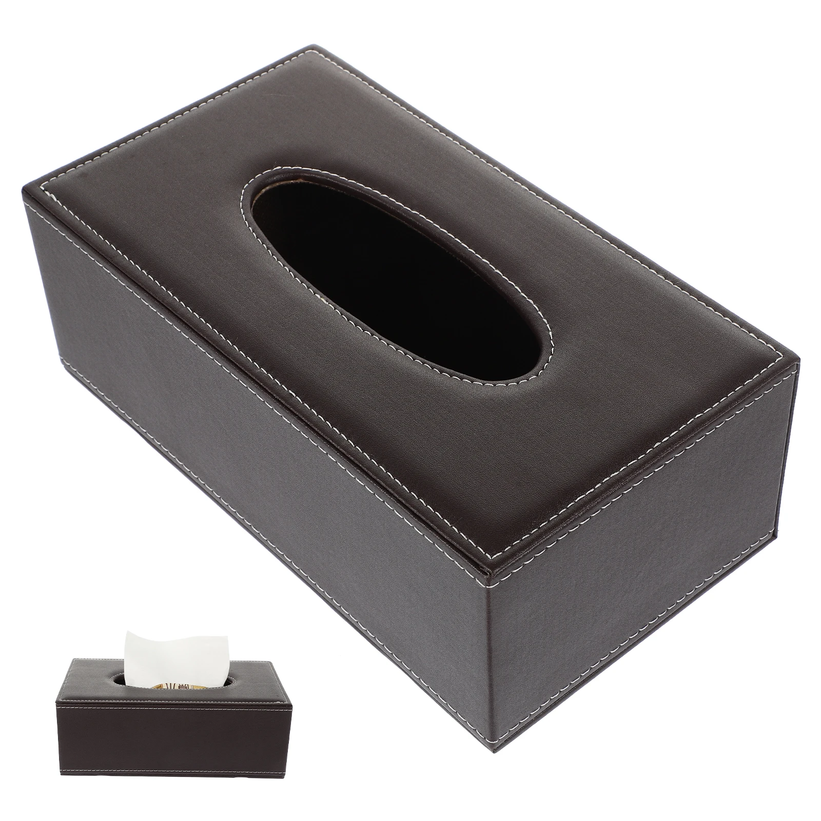 

Paper Box Practical Tissue Napkin Storage Container Towel Holder Decorative Business Restaurant
