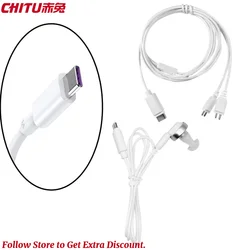 Universal Earphone Line for Hearing Aids Type C Connect Hole Uniaural Wire Binaural Headphone Cable Earplugs Receiver Accessorie