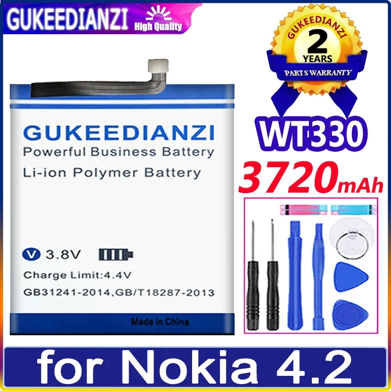 

WT330 3720mAh Сменный аккумулятор для Nokia 4,2 WT 330 Nokia4.2 Мобильный телефон батареи