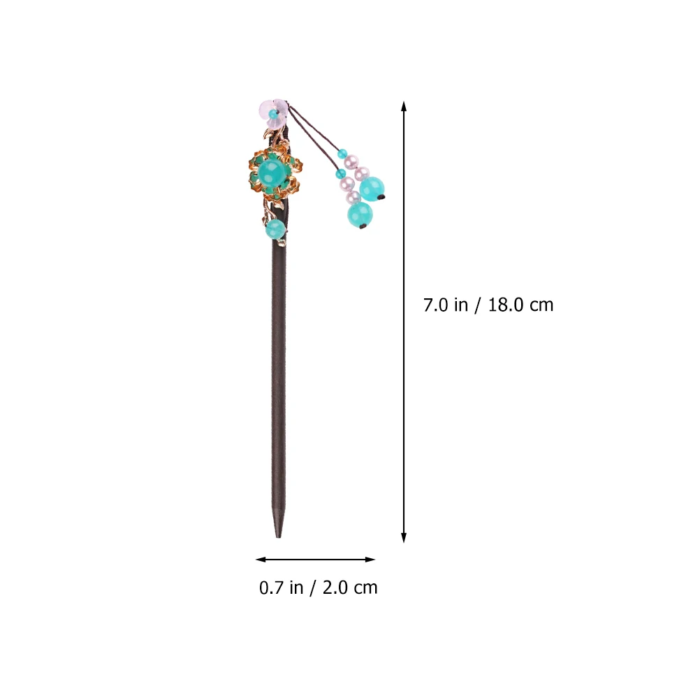 

Elegant Hair Stick Vintage Pearl Hanfu Bun Chinese Style Costume Accessory Retro Charm Decor Stylish Classic Appearance Hair