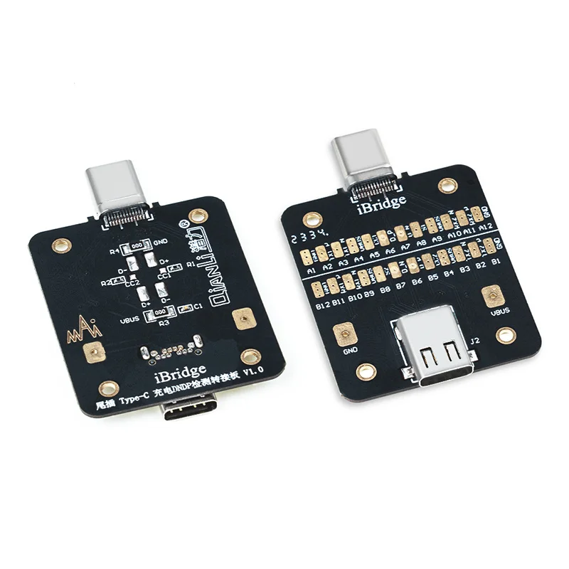 Imagem -03 - Qianli Ibridge Tail Plug Tipo-c Carregamento Placa Epitaxial de Detecção Dndp para Análise de Falhas e Captura de Dados de Plugues Tail Tipo-c