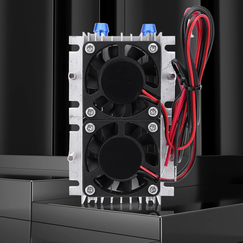 DC 12V Thermoelektrischer Kühler Halbleiter 144W 15A DIY Klimaanlage Kit Aluminium Hausgemachtes Kühlsystem