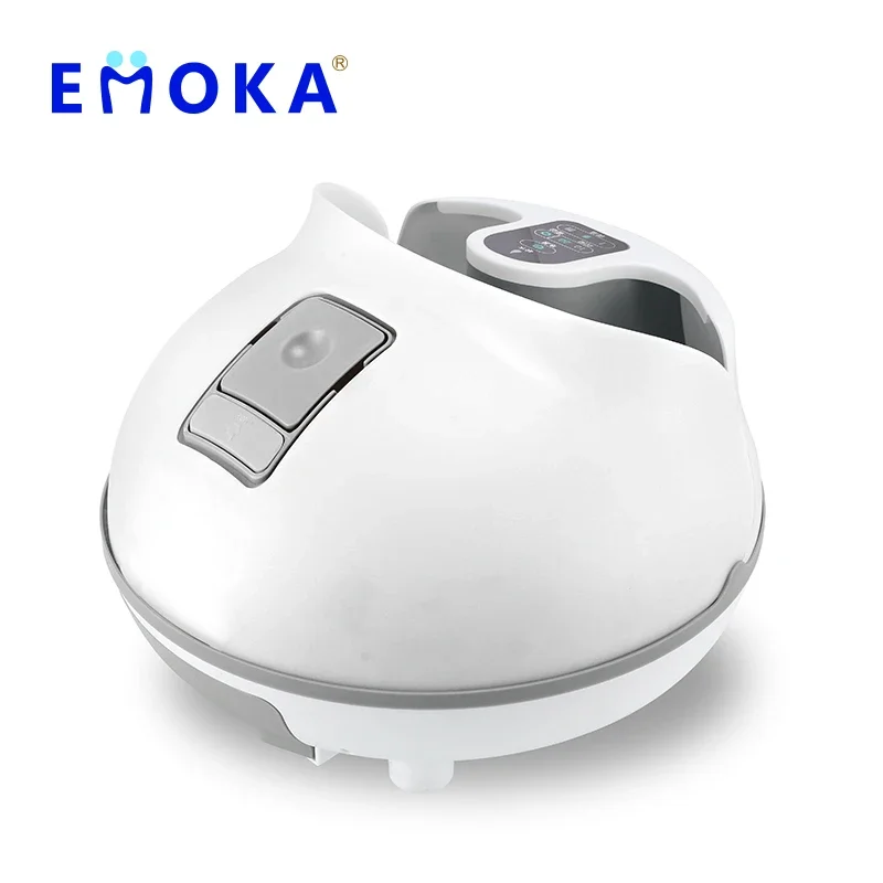 Emoka Electric Newest Massage Steam Foot Bath  Barrel Detox foot spa