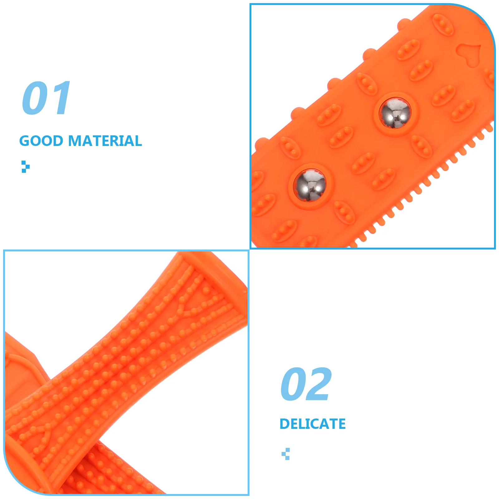 Bastão de massagem com placa de tapa, 2 peças, ponto de acupuntura, terapia meridiana, bastão para alívio muscular nas costas, unissex, ferramenta de cuidados corporais