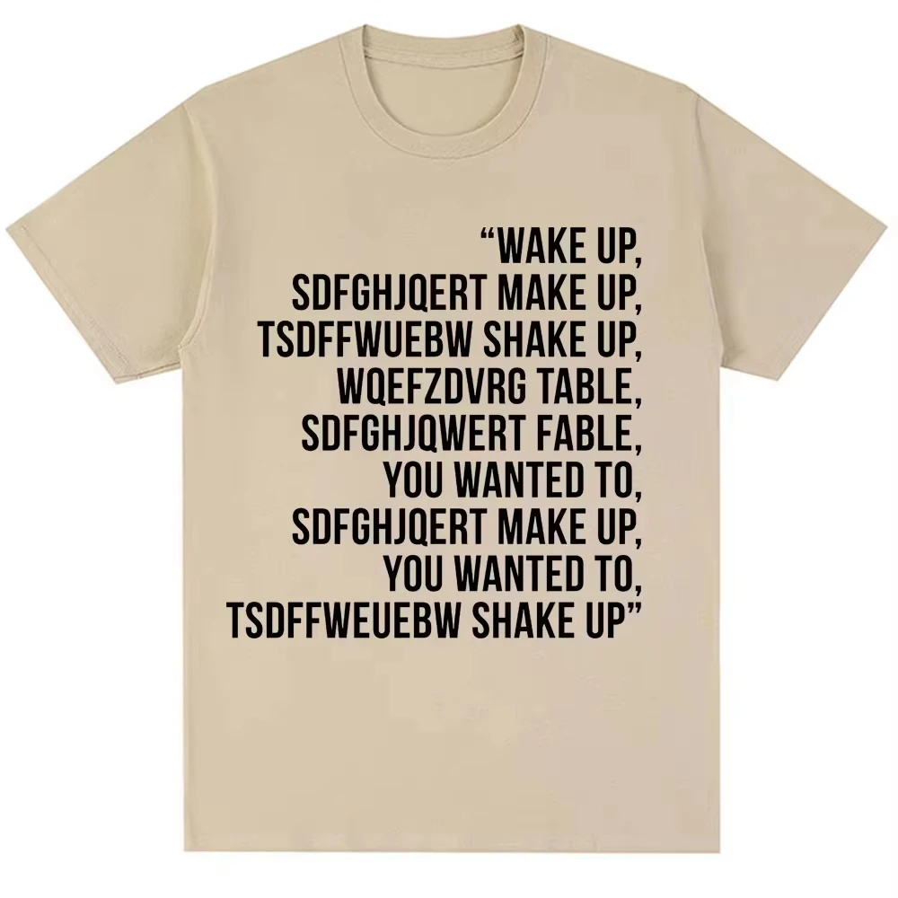 Wake Up System of A Down Chop Suey T-Shirts für Männer und Frauen, Mode Rockband Hip Hop Vintage T-Shirt, Lässige Baumwoll-T-Shirts Hip Hop – Detail 4