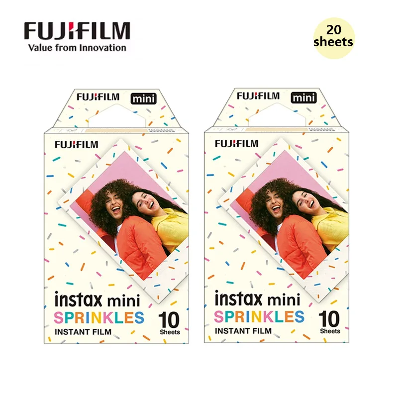 10/20 Sheet Fujifilm Instax Mini Film Mermaid Tail + Macaroon