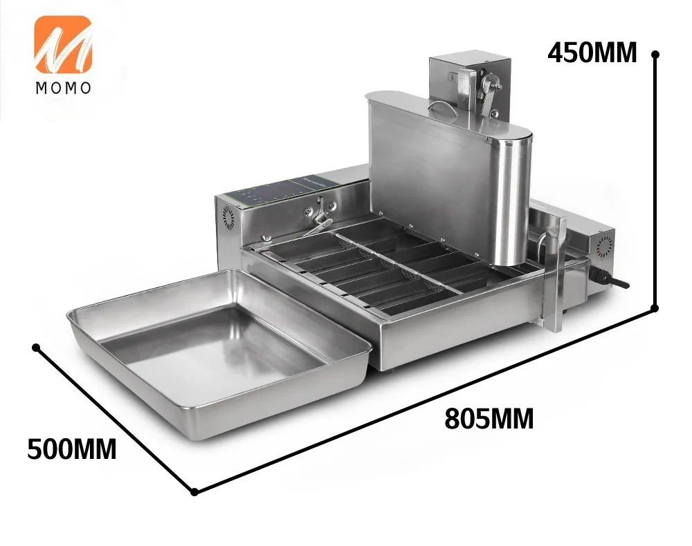 Commercial Automatic 304 Stainless Steel Donut Making Machine