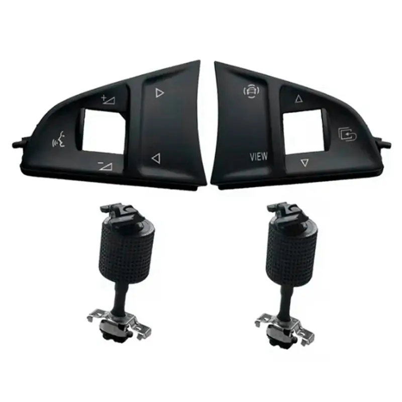 

Unique 4X Multi-Functional Steering Wheel Switch Button Cover Trim For Skoda Octavia 3 A7 Superb 3V Fabia Mk3 Kodiaq