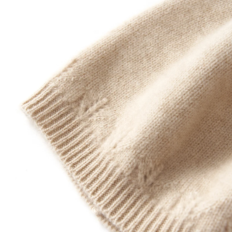 ZYCZCXX-Chapeau en cachemire pour femme, 100% pur cachemire, chaud, coupe-vent, tricot doux, solide, qualité document, automne, hiver