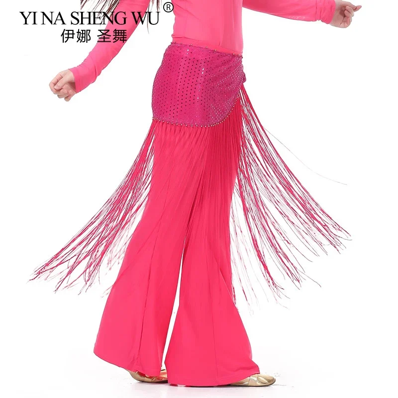 Женский шарф для танца живота с блестками и кисточками, треугольный набедренный шарф для танца живота, пояс с блестками, юбка, шарф для восточного танца