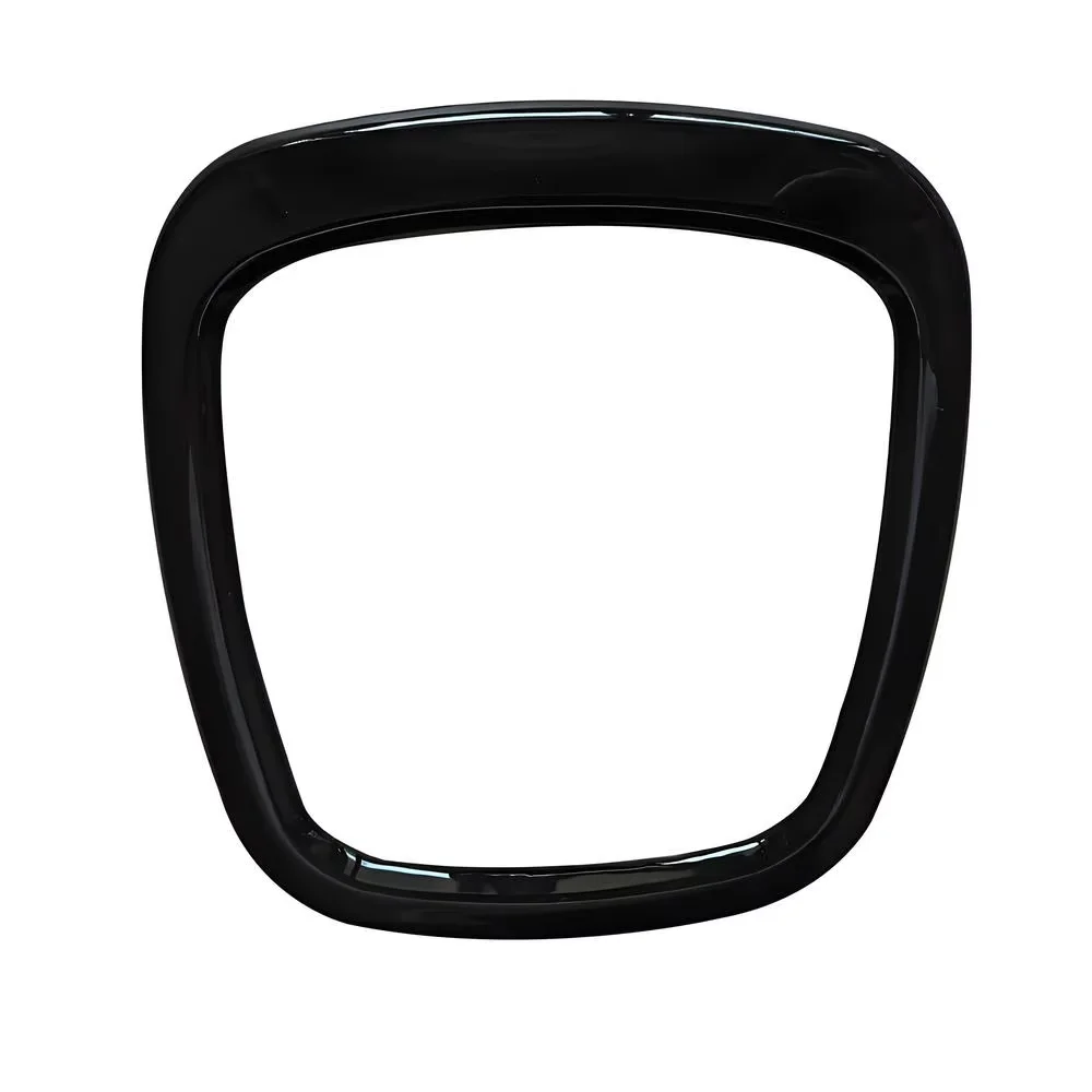 ABS Auto Steering Wheel Center Panel Logo Frame Decorative Circle For Audi A4 B6 B7 B8 A6 C6 A5 Q7 Q5 A3 8P