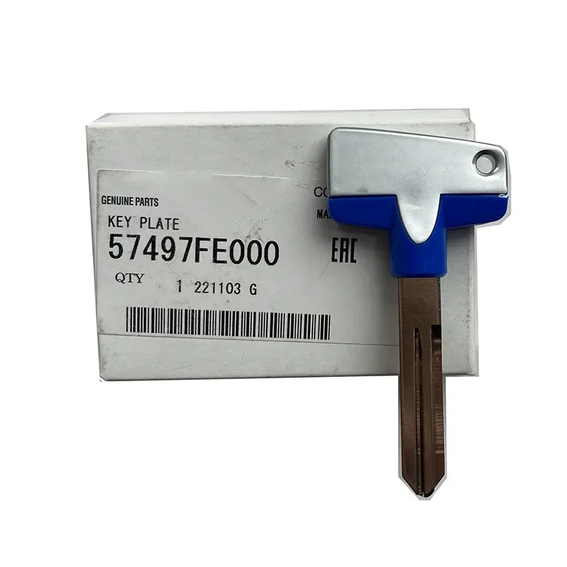 NBJKATO Brand New Genuine Titanium Key Blank OEM 57497FE000 For Subaru STI Forester Impreza Legacy WRX BAJA