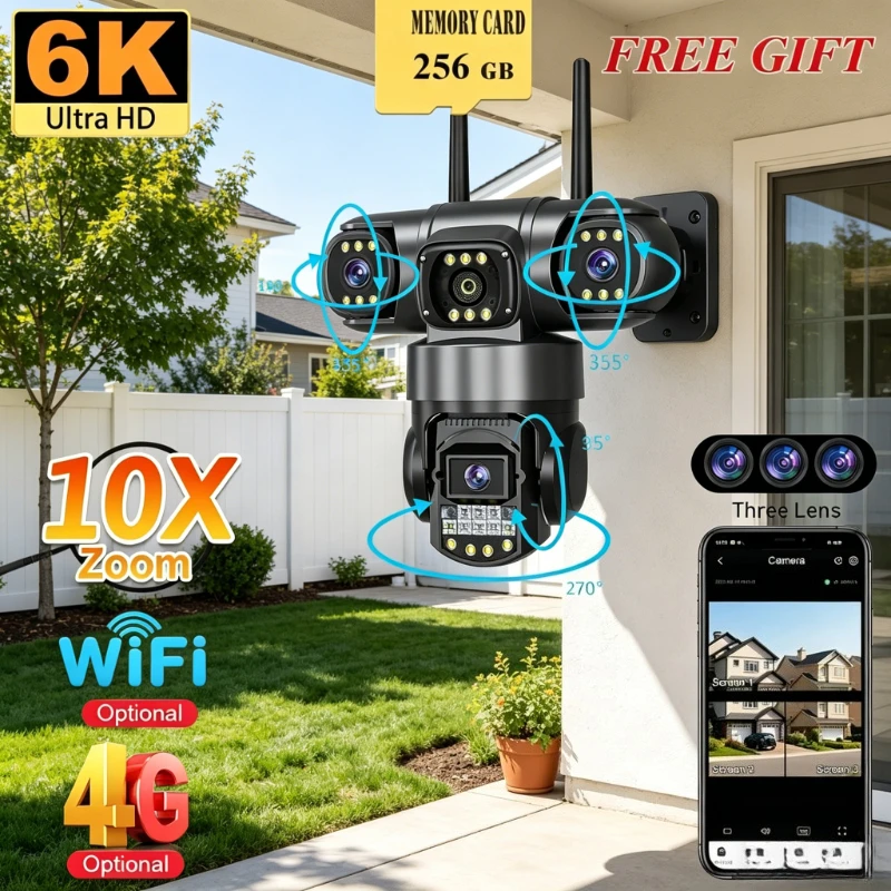 nouvelle-camera-de-surveillance-video-2026-a-3-objectifs-camera-cctv-wifi-reseau-4g-avec-carte-sim-surveillance-sans-fil-360°-exterieure-Etanche-pour-la-securite