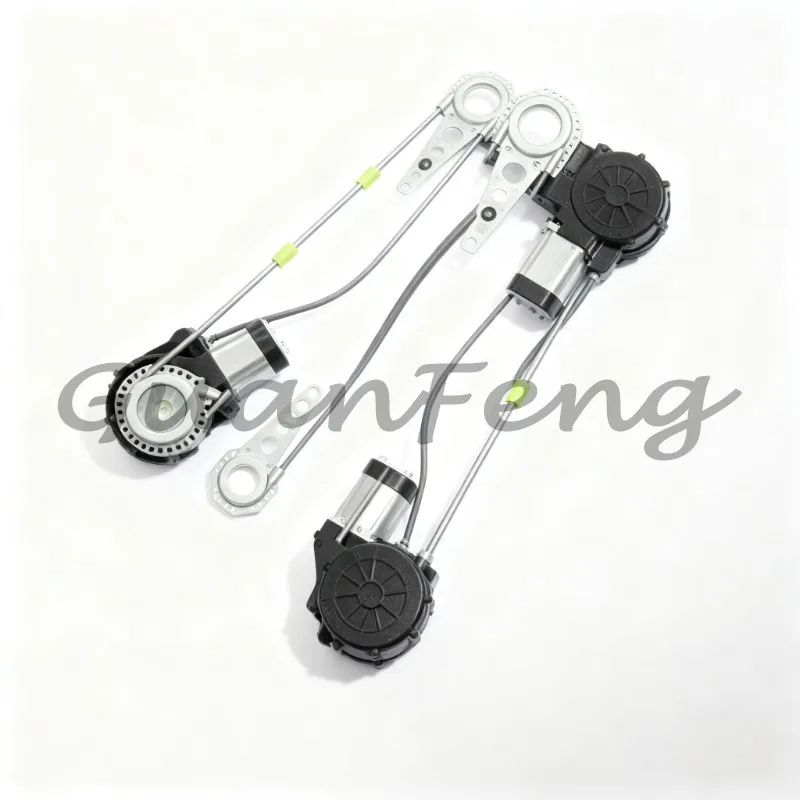 12V DC Universal Electric Power Window Conversion Kit Convert Manual Window to Electric for 2/4 Door Cars